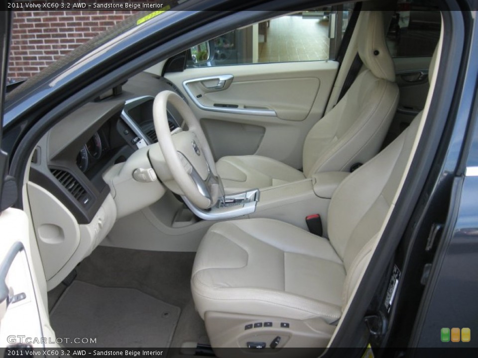 Sandstone Beige Interior Photo for the 2011 Volvo XC60 3.2 AWD #68070365