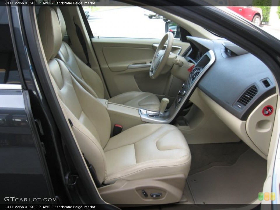 Sandstone Beige Interior Photo for the 2011 Volvo XC60 3.2 AWD #68070401