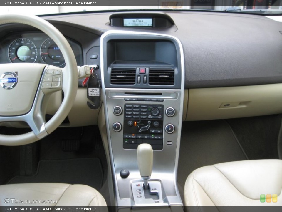 Sandstone Beige Interior Dashboard for the 2011 Volvo XC60 3.2 AWD #68070431