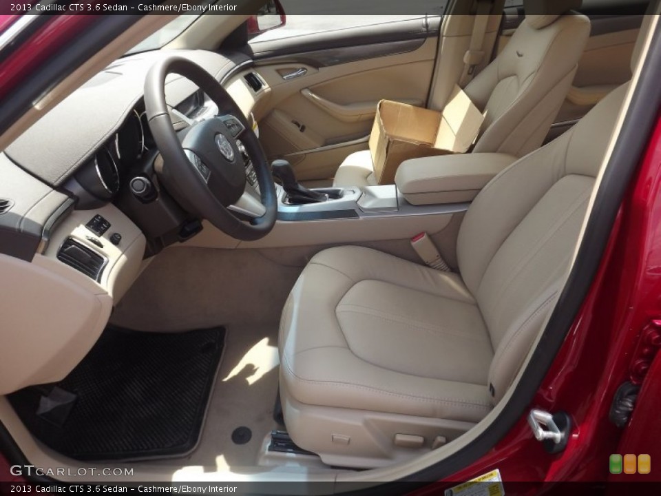 Cashmere/Ebony Interior Photo for the 2013 Cadillac CTS 3.6 Sedan #68070593