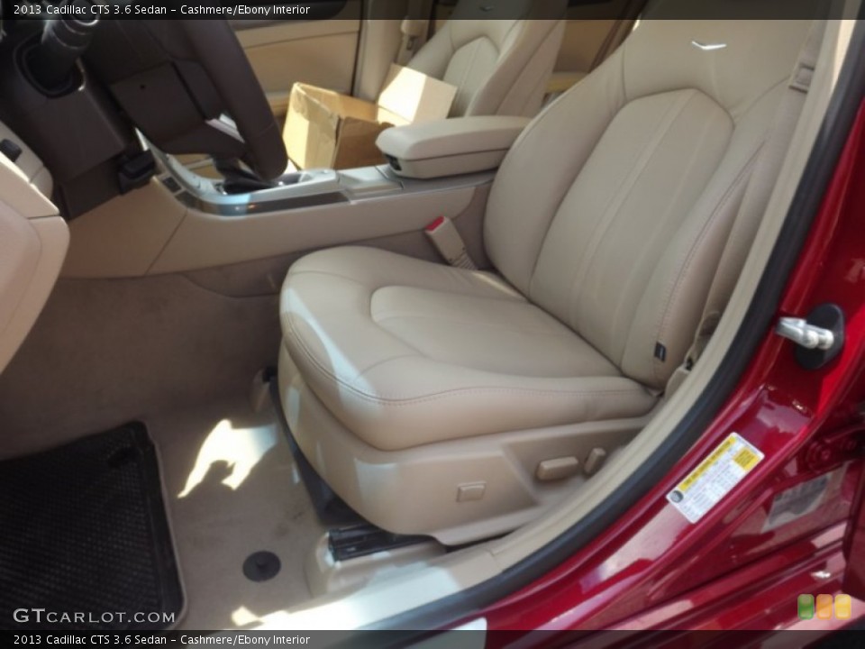 Cashmere/Ebony Interior Photo for the 2013 Cadillac CTS 3.6 Sedan #68070611