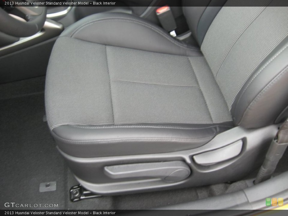 Black Interior Front Seat for the 2013 Hyundai Veloster  #68070623