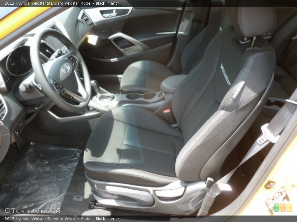 Black Interior Photo for the 2013 Hyundai Veloster  #68072264