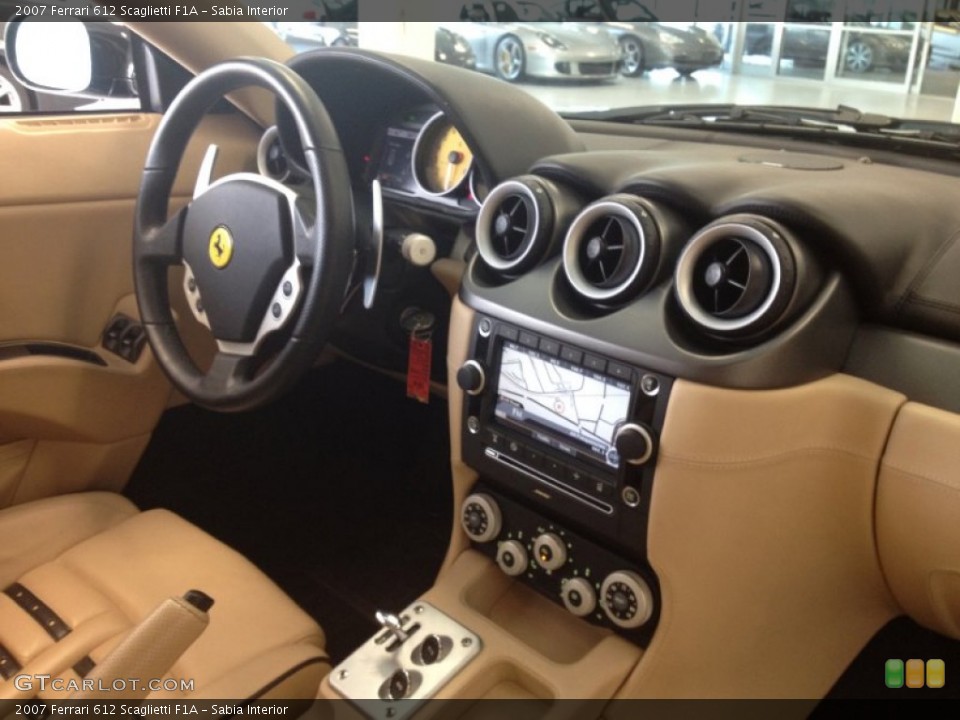 Sabia Interior Dashboard for the 2007 Ferrari 612 Scaglietti F1A #68073968