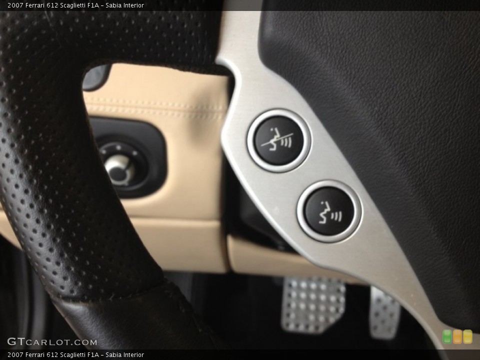 Sabia Interior Controls for the 2007 Ferrari 612 Scaglietti F1A #68074052