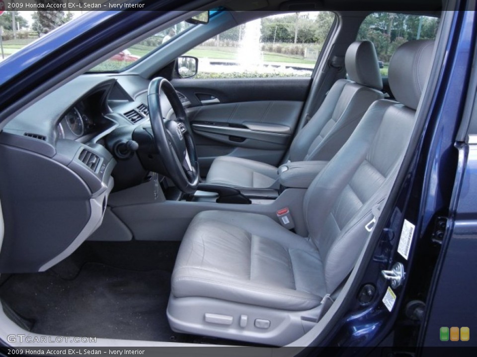 Ivory Interior Photo for the 2009 Honda Accord EX-L Sedan #68074448