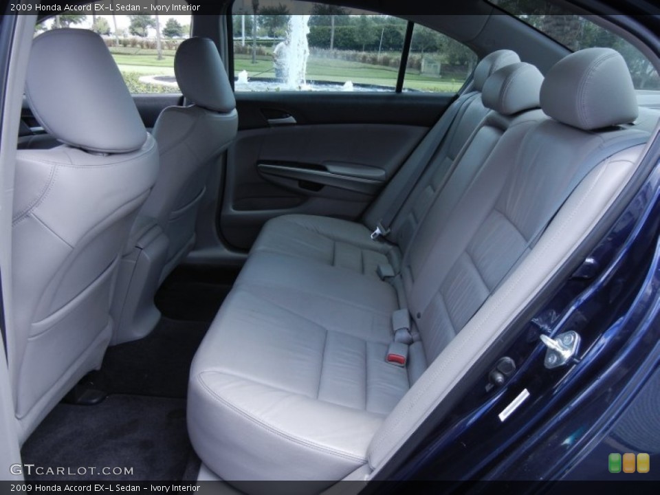 Ivory Interior Photo for the 2009 Honda Accord EX-L Sedan #68074475