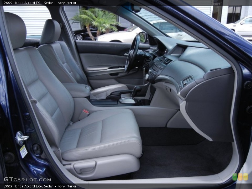Ivory Interior Photo for the 2009 Honda Accord EX-L Sedan #68074493