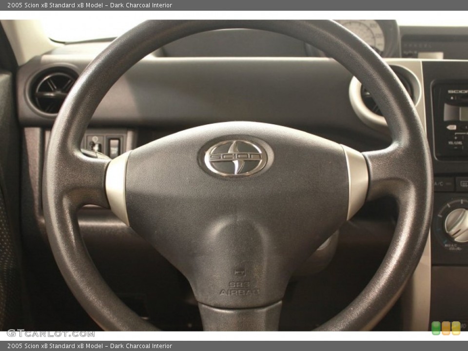 Dark Charcoal Interior Steering Wheel for the 2005 Scion xB  #68075226