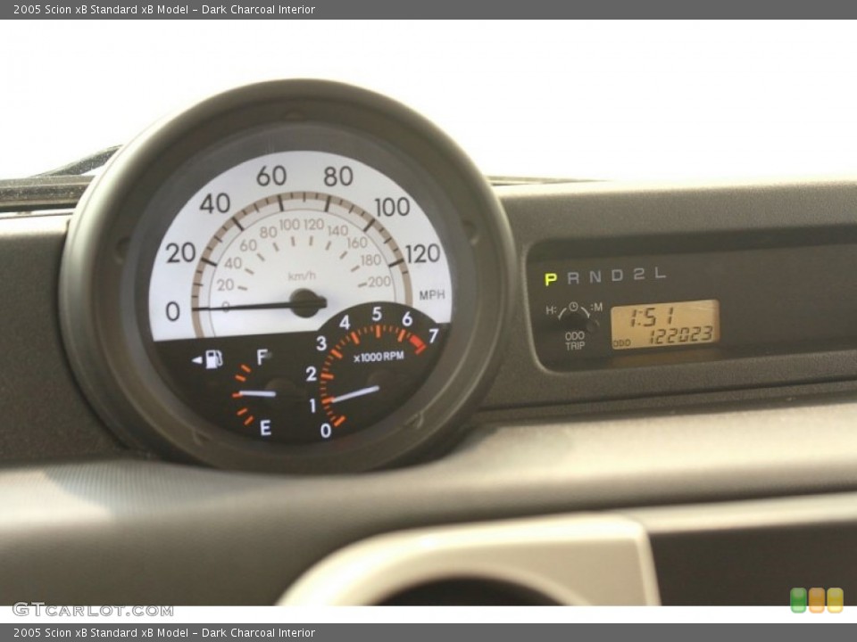 Dark Charcoal Interior Gauges for the 2005 Scion xB  #68075237