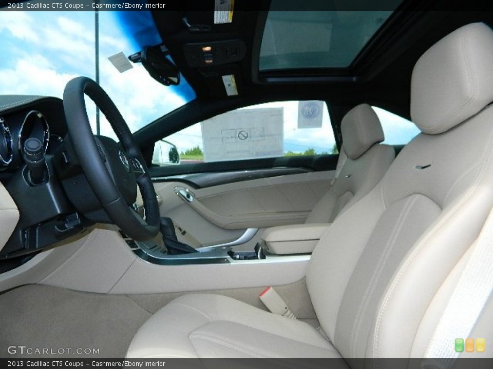 Cashmere/Ebony Interior Photo for the 2013 Cadillac CTS Coupe #68078324