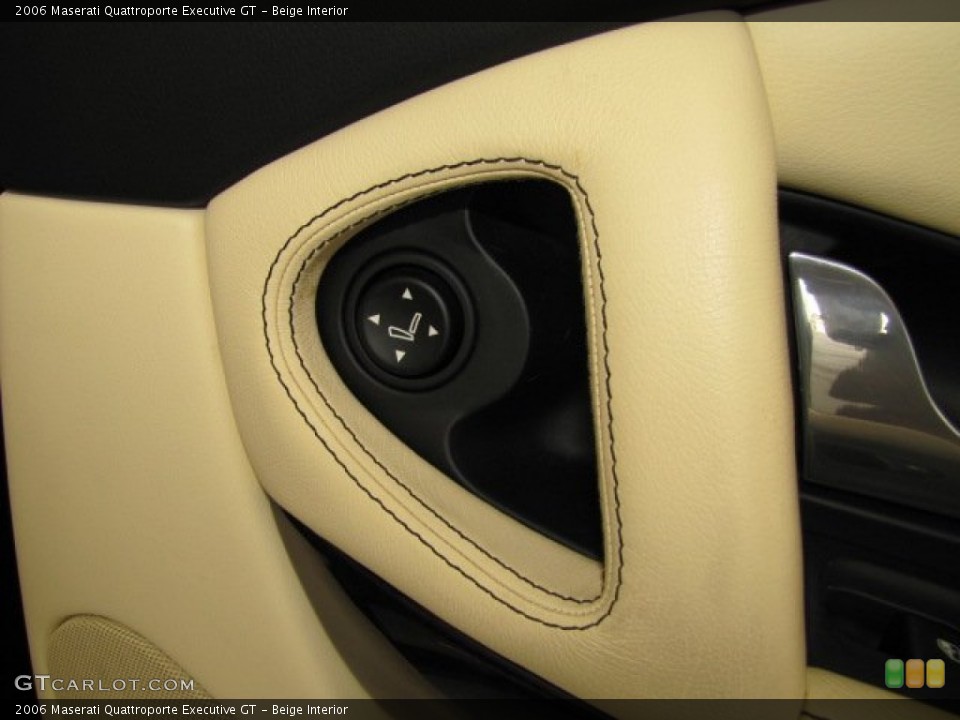 Beige Interior Controls for the 2006 Maserati Quattroporte Executive GT #68085728