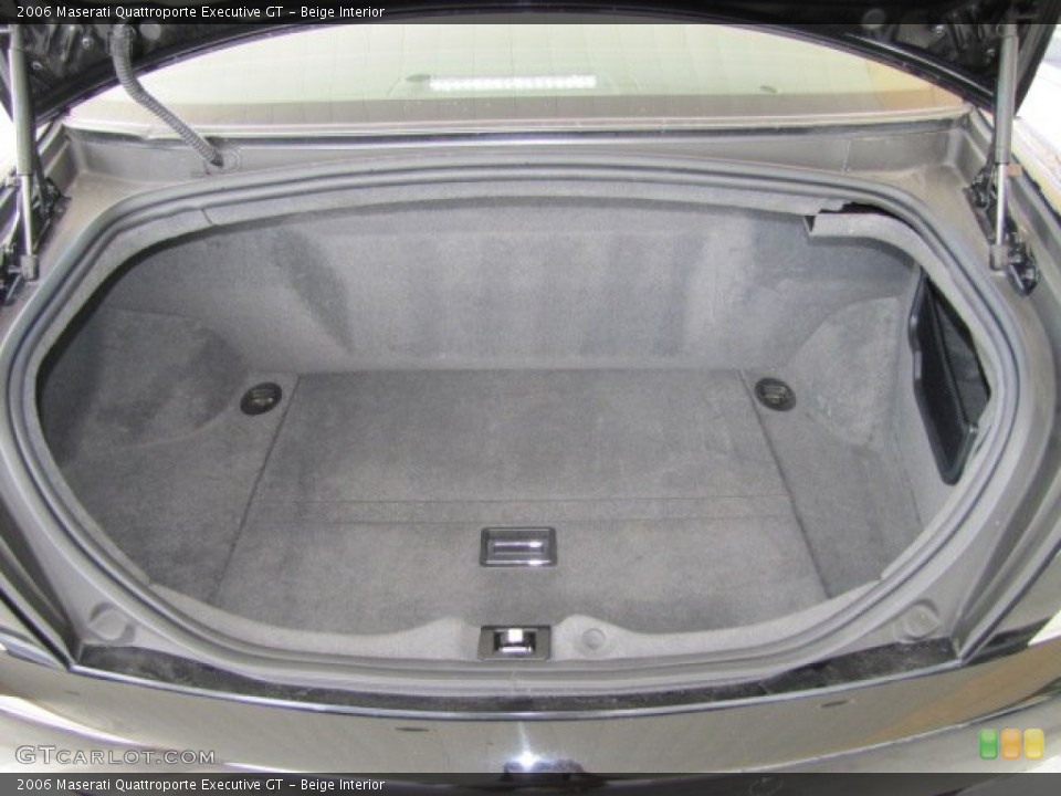 Beige Interior Trunk for the 2006 Maserati Quattroporte Executive GT #68085752
