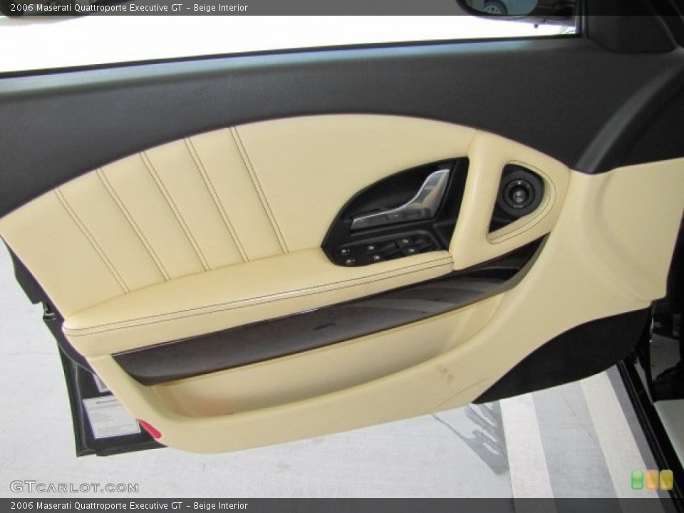 Beige Interior Door Panel for the 2006 Maserati Quattroporte Executive GT #68085908