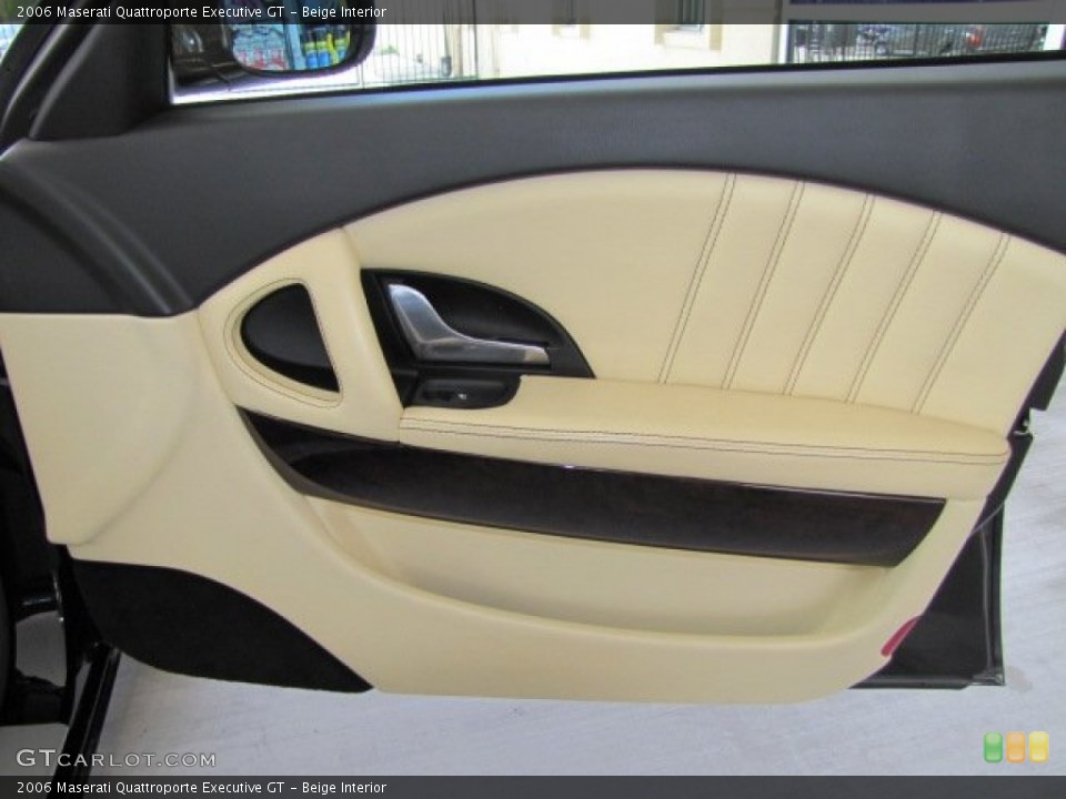 Beige Interior Door Panel for the 2006 Maserati Quattroporte Executive GT #68085926