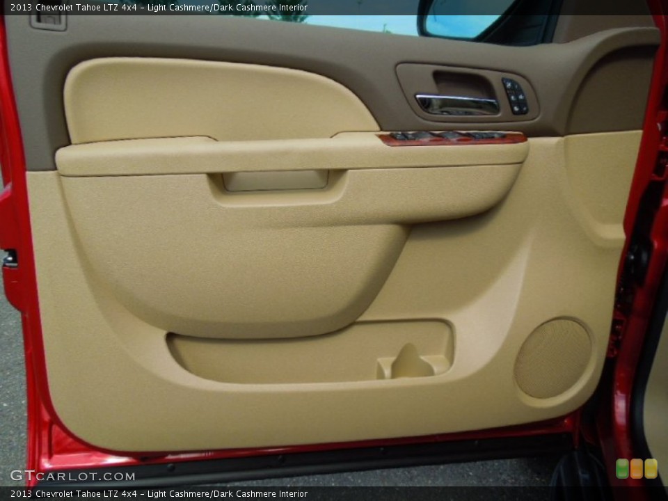 Light Cashmere/Dark Cashmere Interior Door Panel for the 2013 Chevrolet Tahoe LTZ 4x4 #68088938