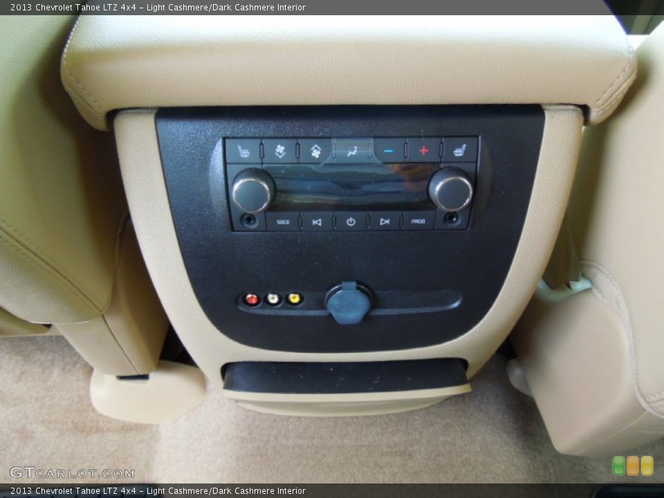 Light Cashmere/Dark Cashmere Interior Controls for the 2013 Chevrolet Tahoe LTZ 4x4 #68088998