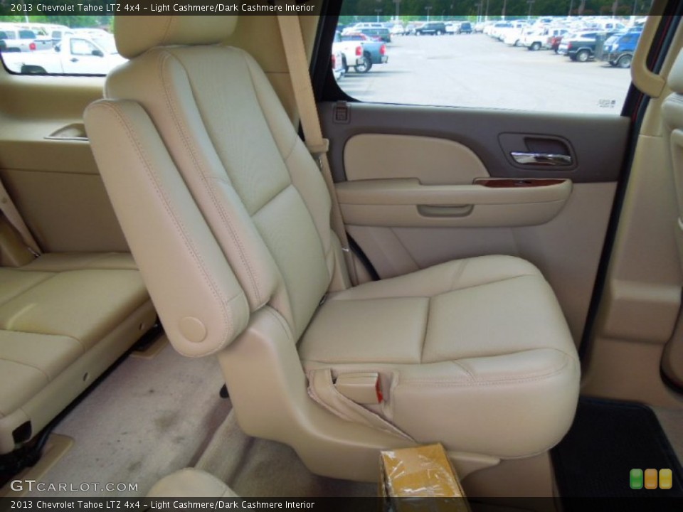 Light Cashmere/Dark Cashmere Interior Rear Seat for the 2013 Chevrolet Tahoe LTZ 4x4 #68089034