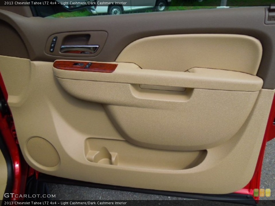 Light Cashmere/Dark Cashmere Interior Door Panel for the 2013 Chevrolet Tahoe LTZ 4x4 #68089051