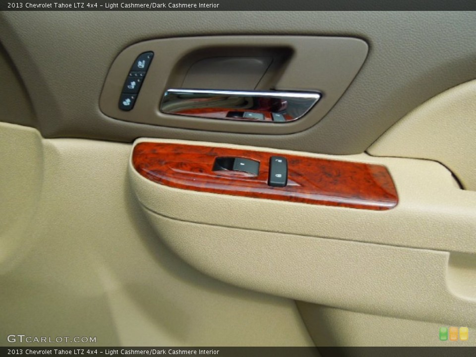 Light Cashmere/Dark Cashmere Interior Controls for the 2013 Chevrolet Tahoe LTZ 4x4 #68089058