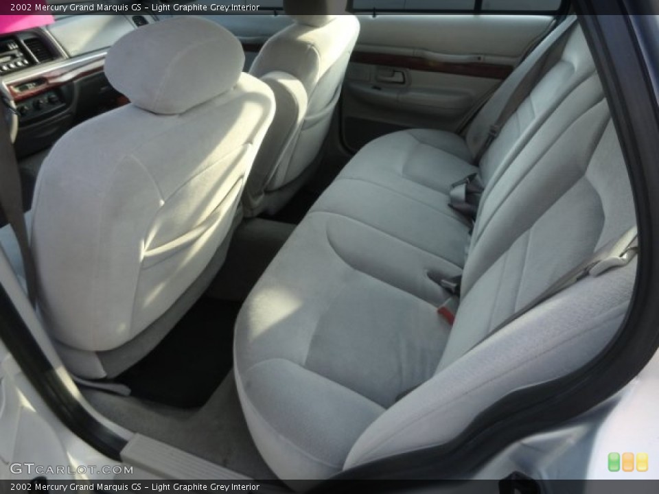 Light Graphite Grey Interior Rear Seat for the 2002 Mercury Grand Marquis GS #68091827