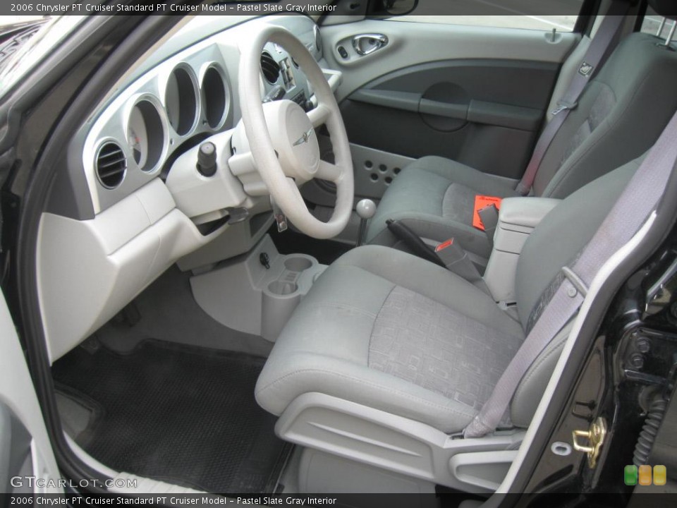 Pastel Slate Gray Interior Front Seat for the 2006 Chrysler PT Cruiser  #6809253