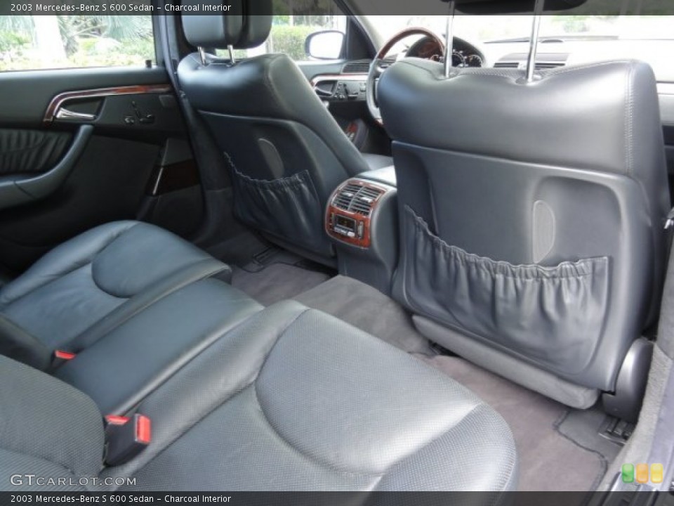 Charcoal Interior Photo for the 2003 Mercedes-Benz S 600 Sedan #68094680