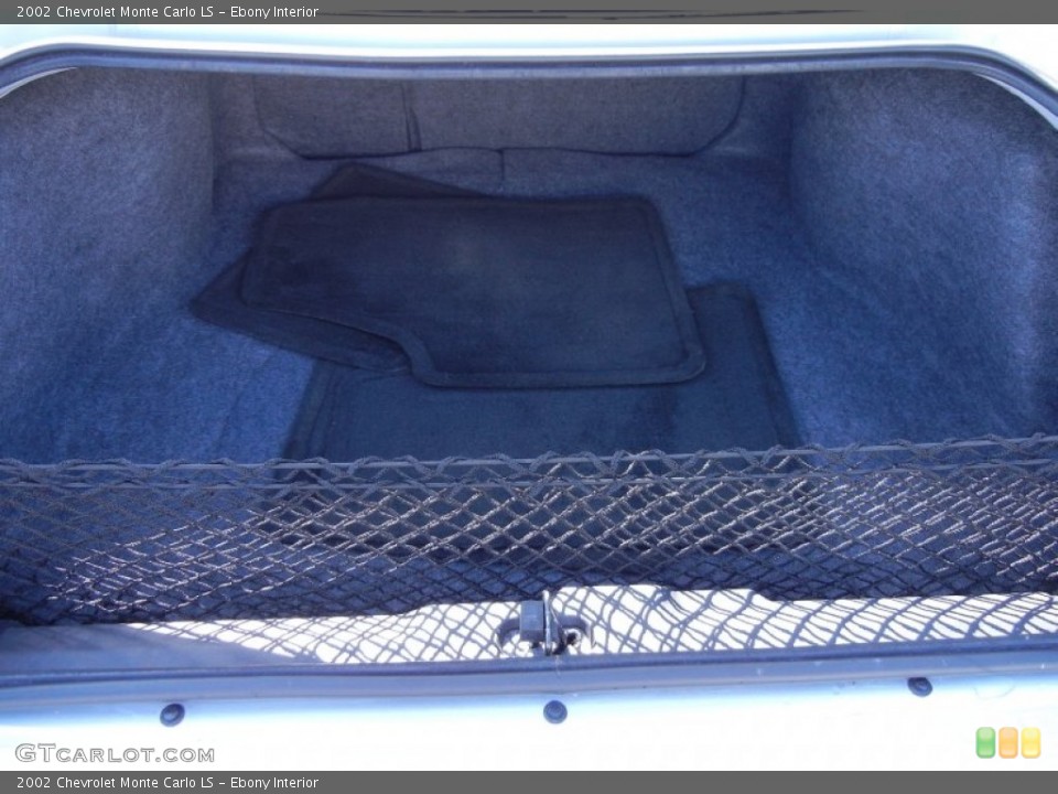 Ebony Interior Trunk for the 2002 Chevrolet Monte Carlo LS #68095337