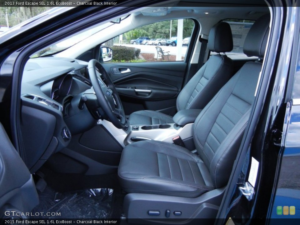 Charcoal Black Interior Front Seat for the 2013 Ford Escape SEL 1.6L EcoBoost #68096417