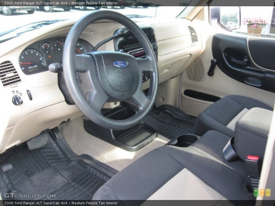 Medium Pebble Tan 2006 Ford Ranger Interiors