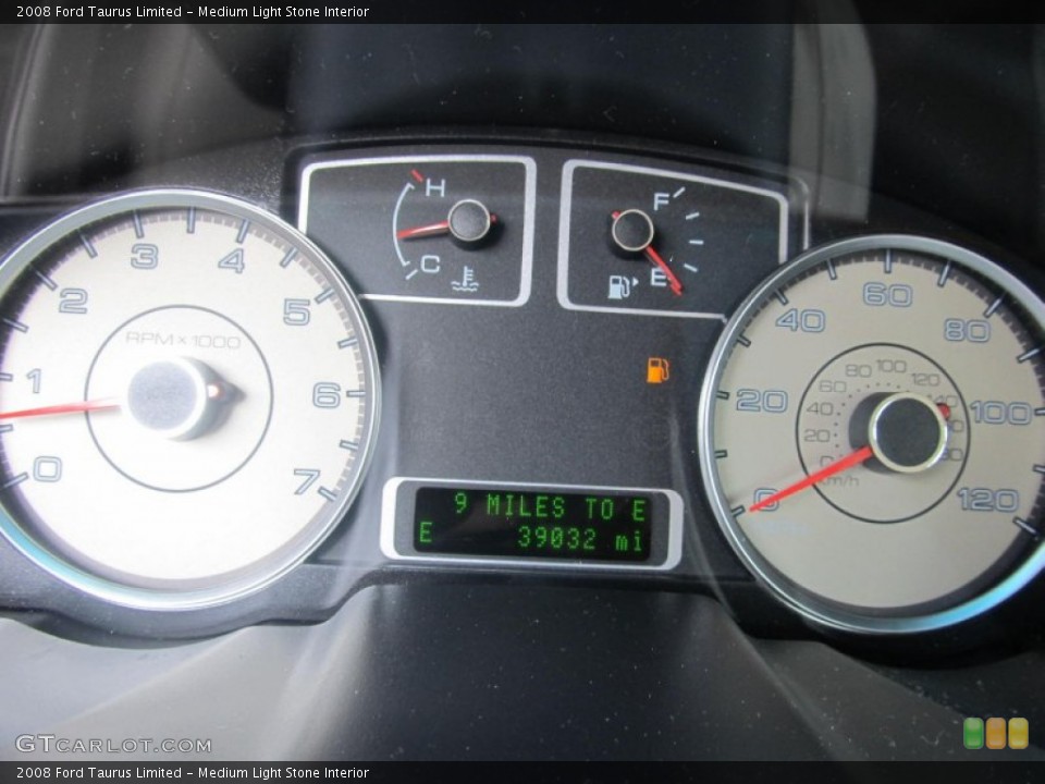 Medium Light Stone Interior Gauges for the 2008 Ford Taurus Limited #68100809