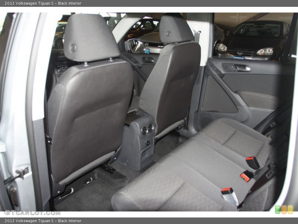 Black Interior Rear Seat for the 2013 Volkswagen Tiguan S #68101856