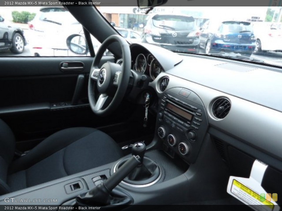 Black Interior Photo for the 2012 Mazda MX-5 Miata Sport Roadster #68101921