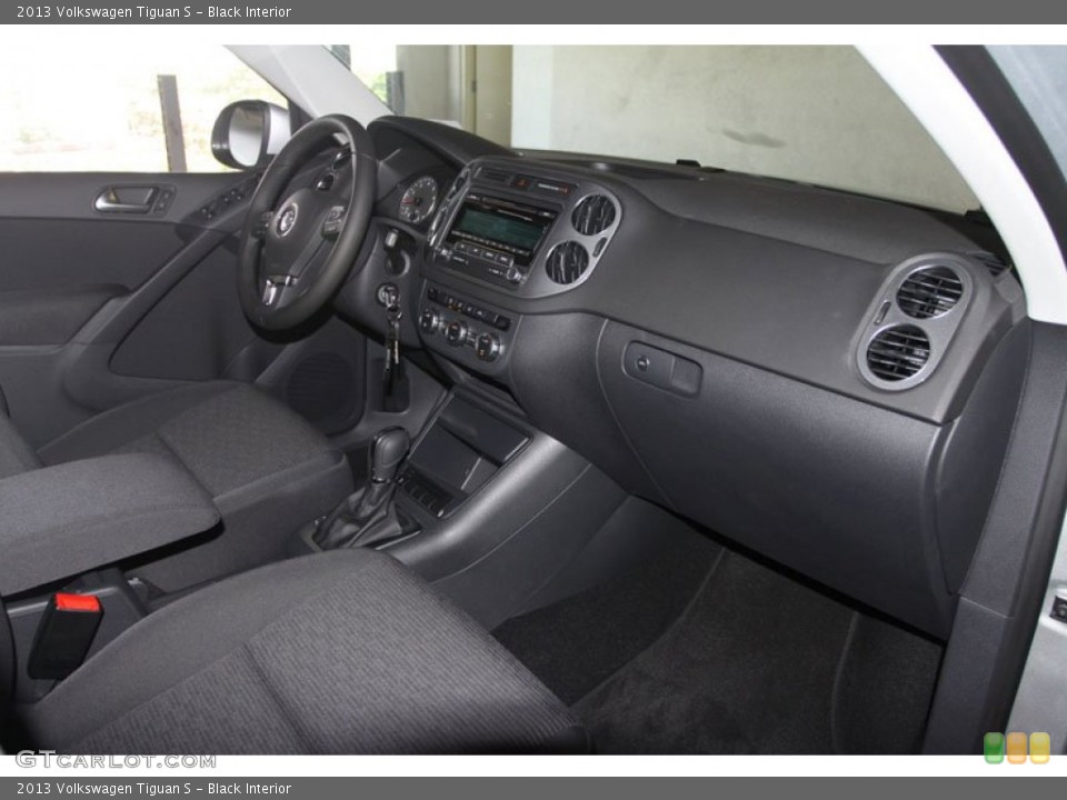Black Interior Dashboard for the 2013 Volkswagen Tiguan S #68101931