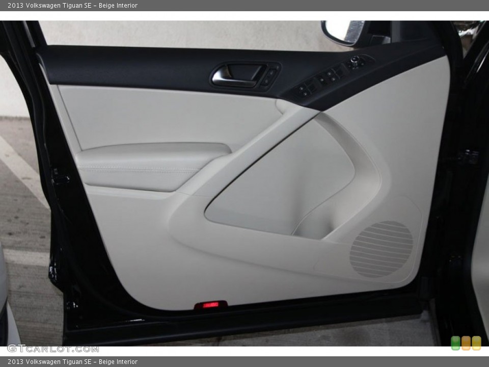 Beige Interior Door Panel for the 2013 Volkswagen Tiguan SE #68102066
