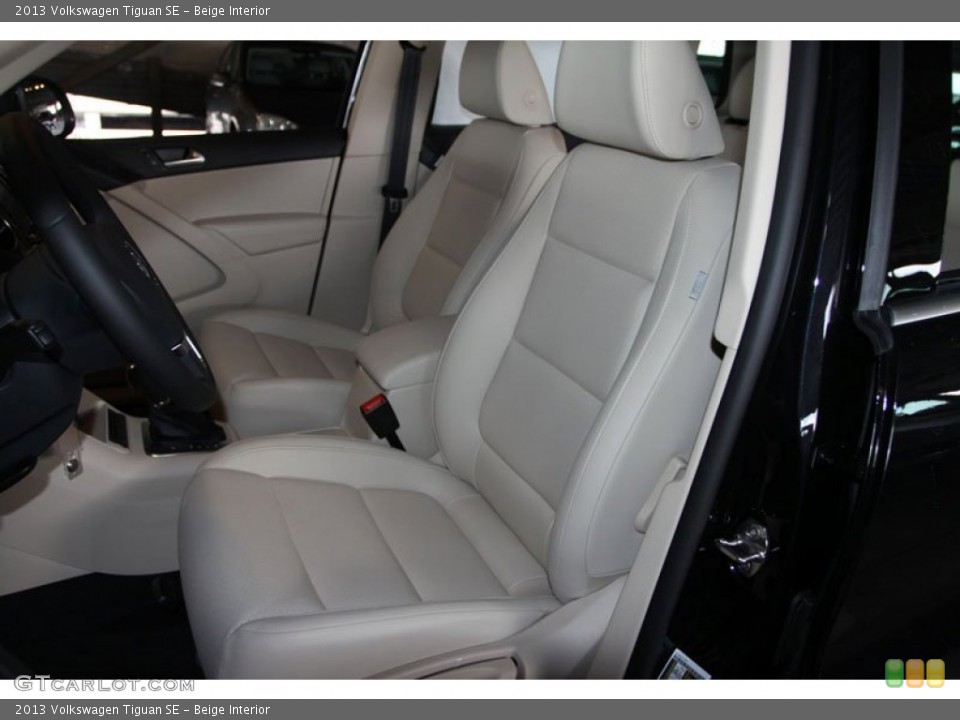 Beige Interior Front Seat for the 2013 Volkswagen Tiguan SE #68102101