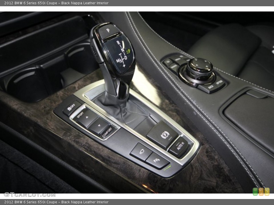 Black Nappa Leather Interior Transmission for the 2012 BMW 6 Series 650i Coupe #68102663