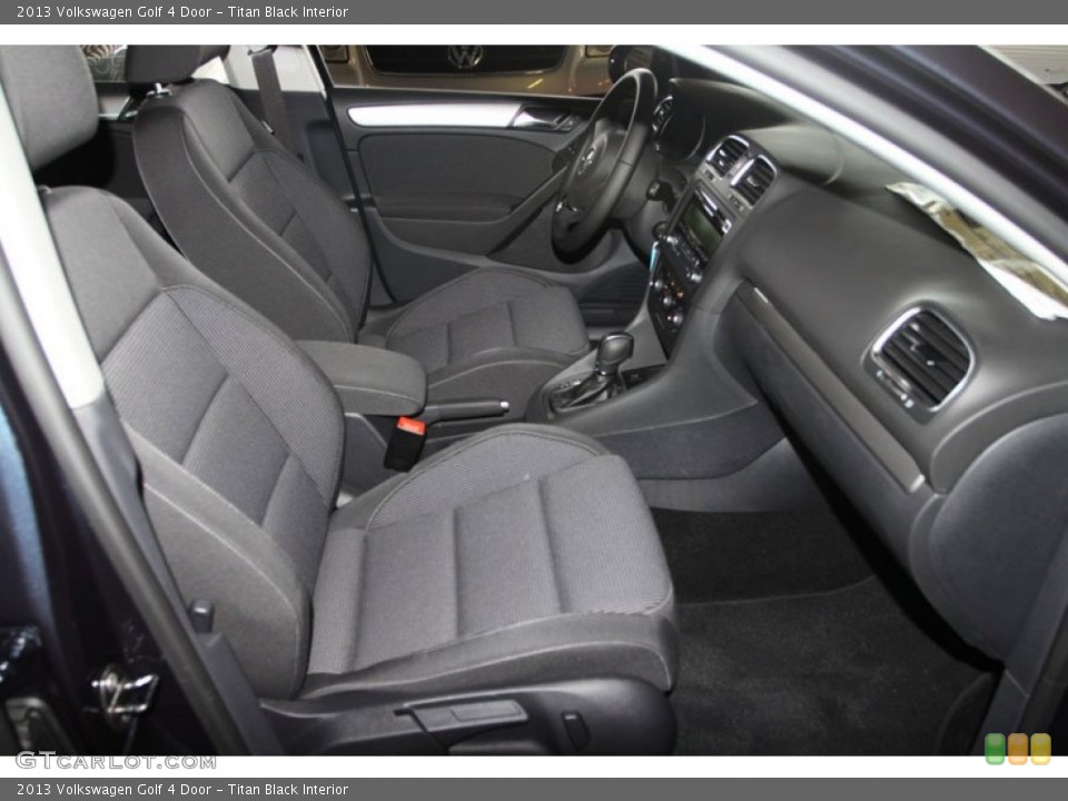 Titan Black Interior Photo for the 2013 Volkswagen Golf 4 Door #68102711