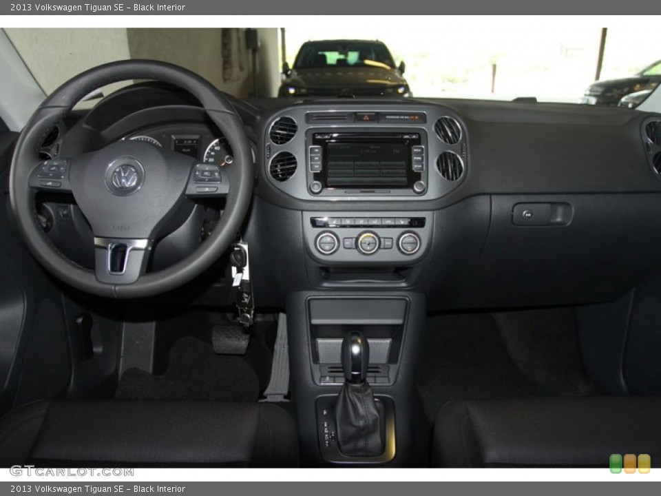 Black Interior Dashboard for the 2013 Volkswagen Tiguan SE #68102915