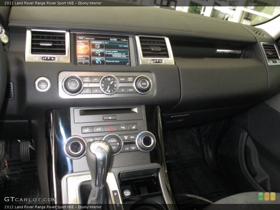 Ebony Interior Dashboard for the 2013 Land Rover Range Rover Sport HSE #68106638