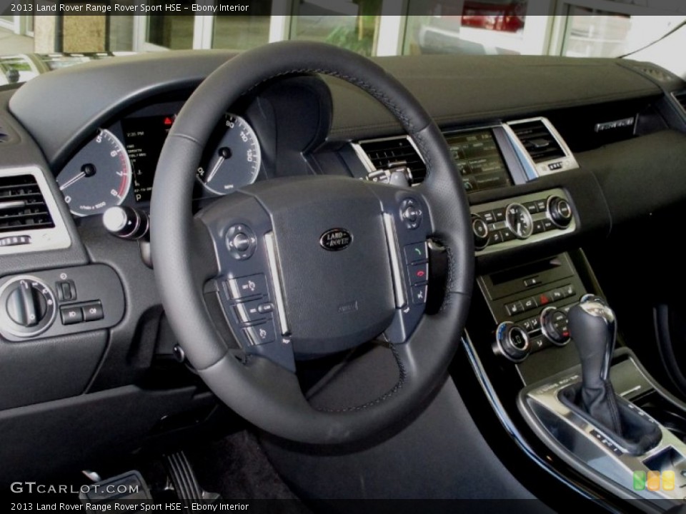 Ebony Interior Dashboard for the 2013 Land Rover Range Rover Sport HSE #68106731