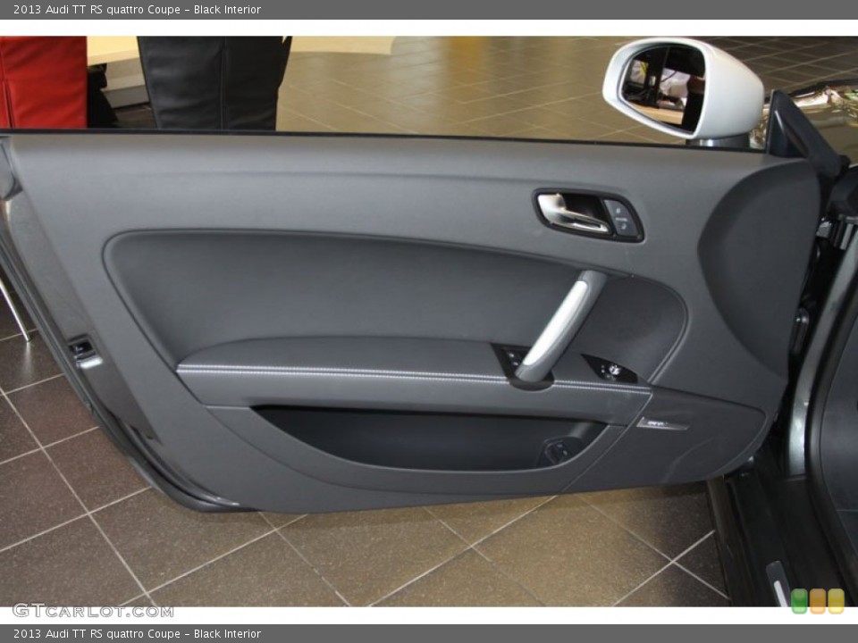 Black Interior Door Panel for the 2013 Audi TT RS quattro Coupe #68108639