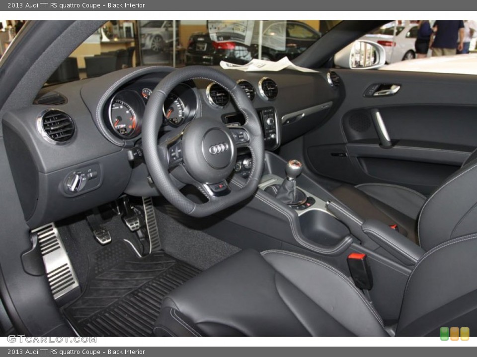 Black Interior Prime Interior for the 2013 Audi TT RS quattro Coupe #68108651