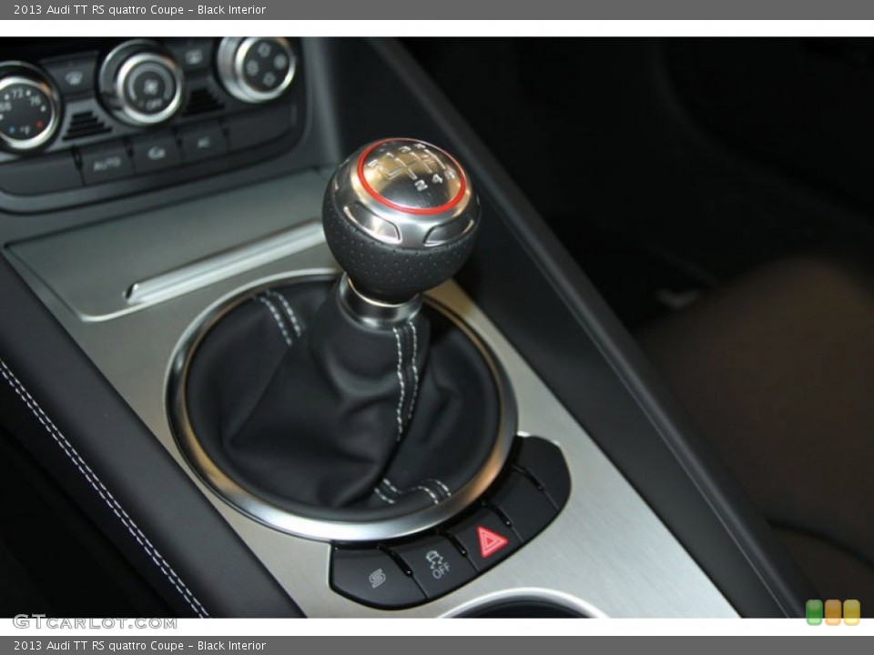 Black Interior Transmission for the 2013 Audi TT RS quattro Coupe #68108696