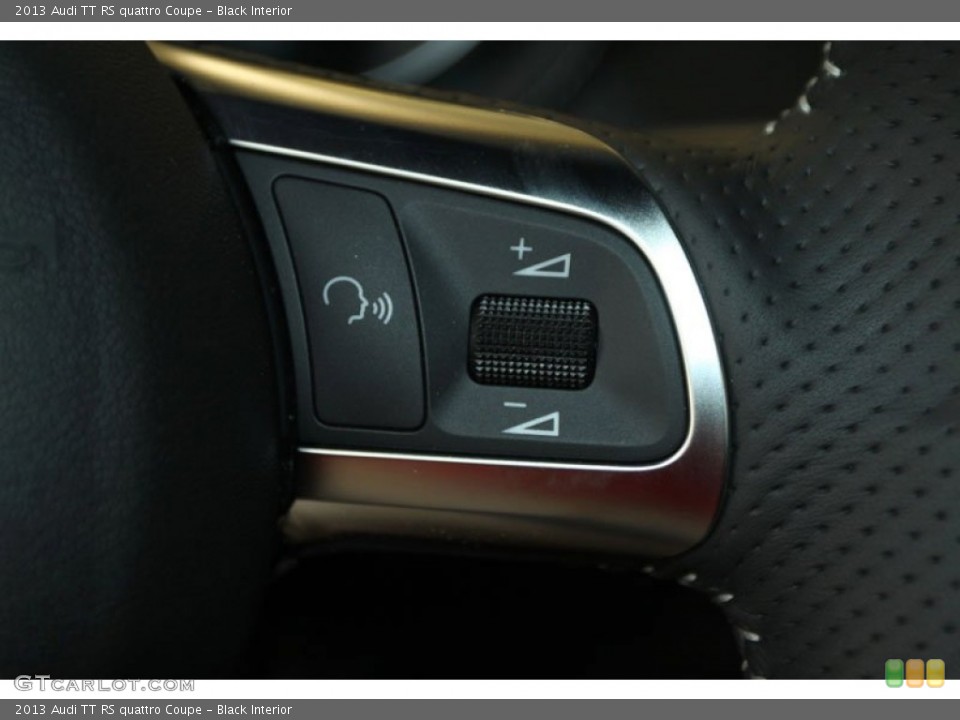 Black Interior Controls for the 2013 Audi TT RS quattro Coupe #68108714