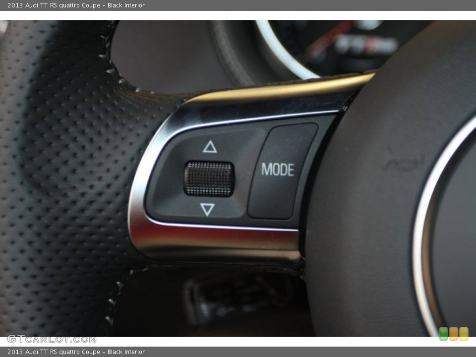 Black Interior Controls for the 2013 Audi TT RS quattro Coupe #68108720