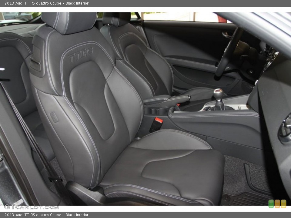 Black Interior Front Seat for the 2013 Audi TT RS quattro Coupe #68108882