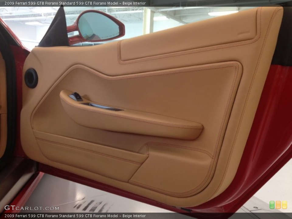 Beige Interior Door Panel for the 2009 Ferrari 599 GTB Fiorano  #68110751