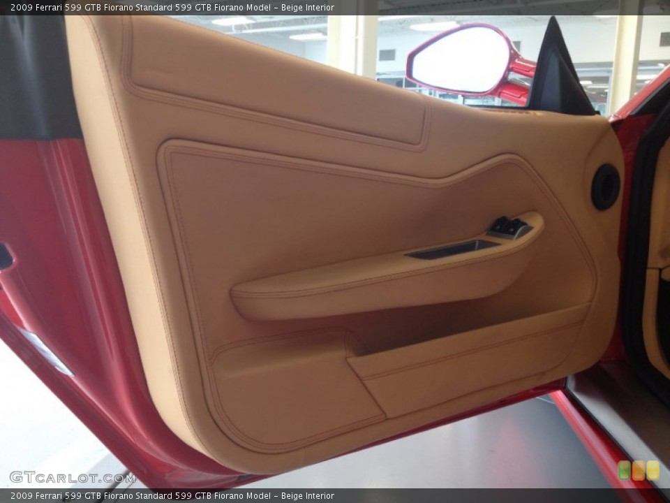 Beige Interior Door Panel for the 2009 Ferrari 599 GTB Fiorano  #68110787