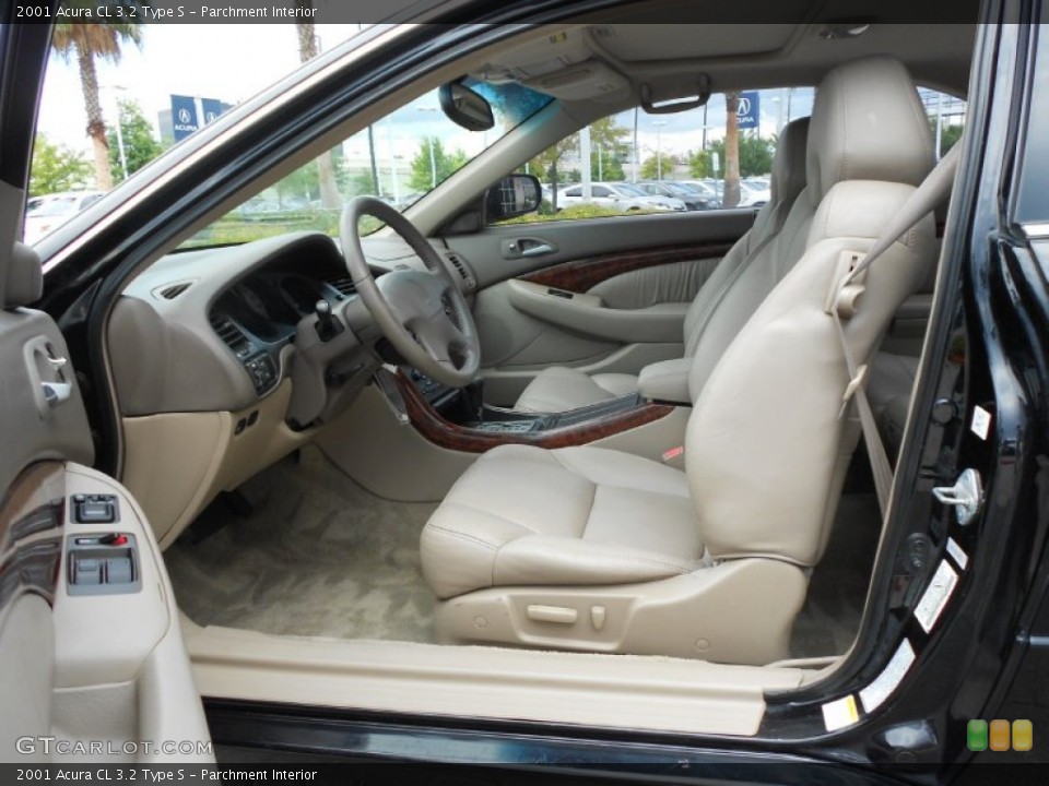 Parchment Interior Front Seat for the 2001 Acura CL 3.2 Type S #68118935